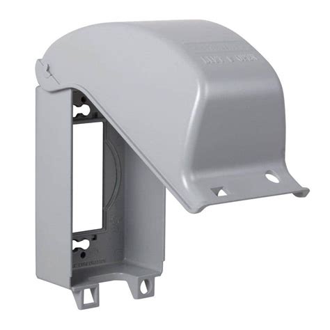 weatherproof electrical box cover home depot|weatherproof outlet covers for outlets.